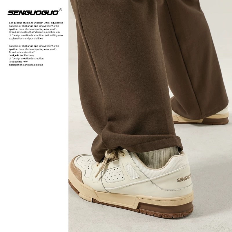 GIÀY SNEAKER CHÍNH HÃNG SENGUOGUO FORM CỨNG CÁP DA CAO CẤP