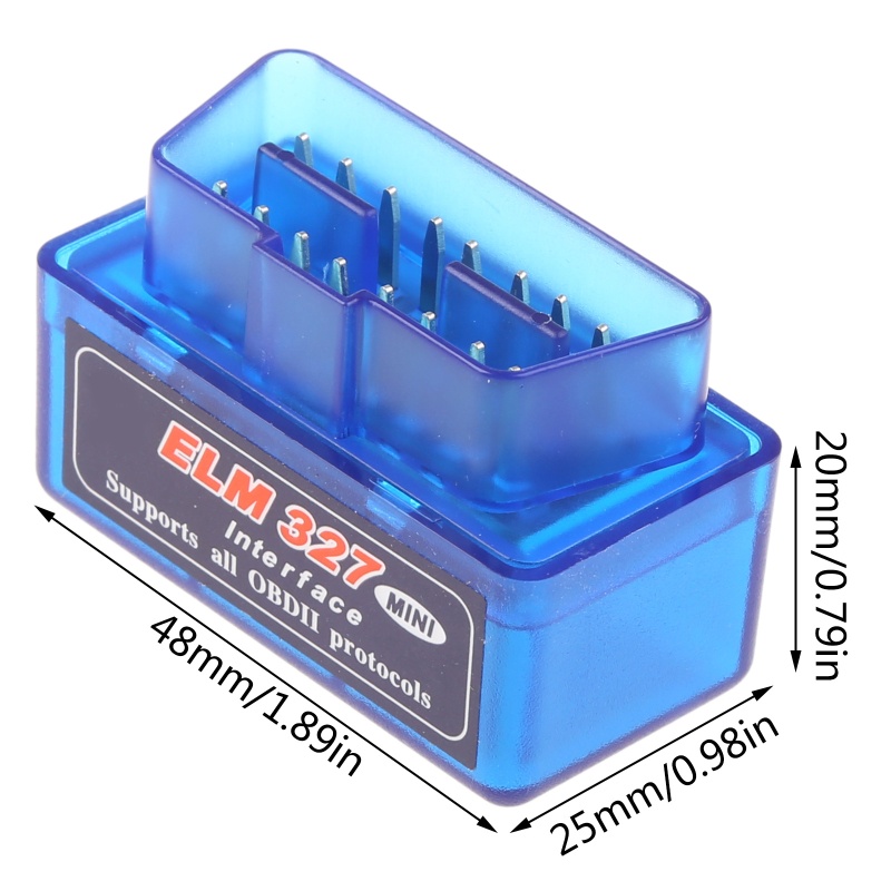 SUN Mini Elm 327 Car Scanner OBD2 V2.1 Elm 327 V 2.1 AndroidAdapter Scanner Automotive Scanner Diagnostic Tool Obd 2