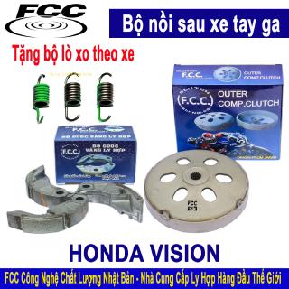 Bộ nồi sau HONDA VISION - JAPAN Tặng bộ lò xo chống rung đầu xe