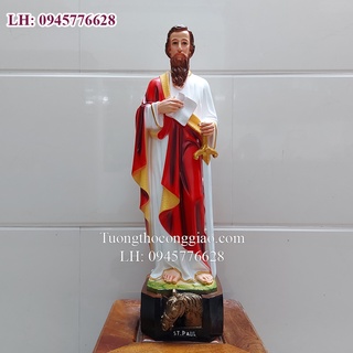Tượng Thánh Phao Lô 60cm compoite