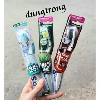 Bàn chải P/S Than hoạt tính / baking soda / muối tre