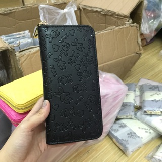 Ví dài in chìm hình thỏ cực xinh