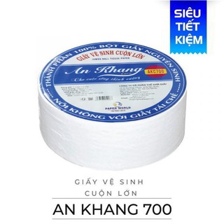 Giấy vệ sinh cuộn lớn An Khang