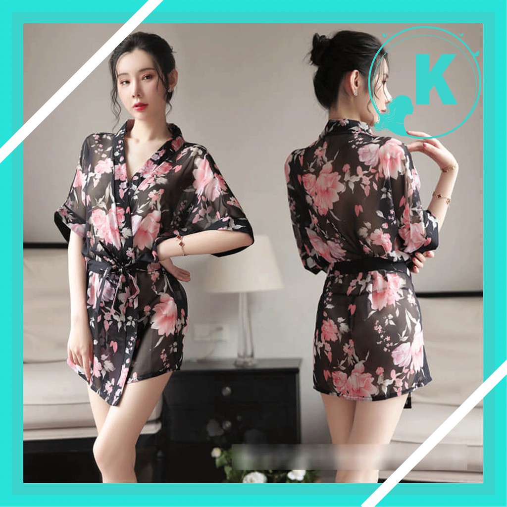 Đồ Ngủ Sexy Áo Choàng Kimono Sang Trọng Hấp Dẫn Quyến Rũ | BigBuy360 - bigbuy360.vn