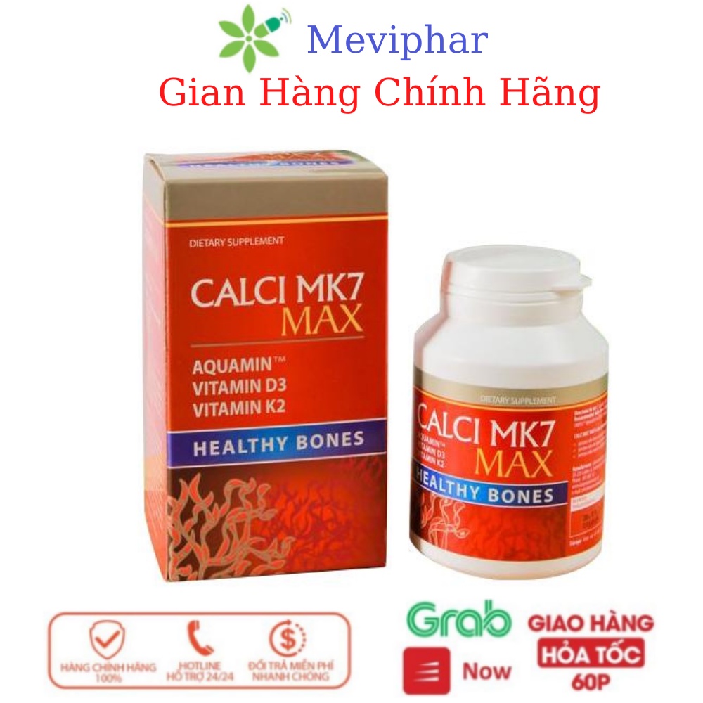 Canxi Tảo Đỏ Tự Nhiên CALCI MK7 Max.Bổ Sung Calci Phụ Nữ Có Thai,Cho Con Bú,Trẻ Nhỏ