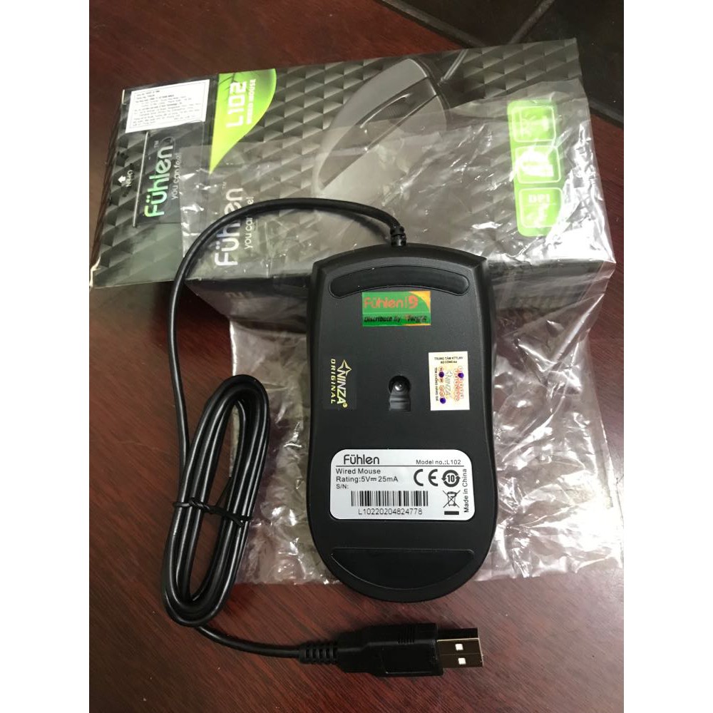 Chuột Chơi Game Fuhlen L102 - Hàng Chính Hãng