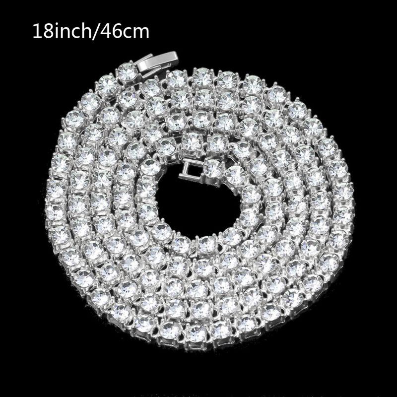 vòng cổ Đính Đá Zircon Thời Trang Cho Nam
