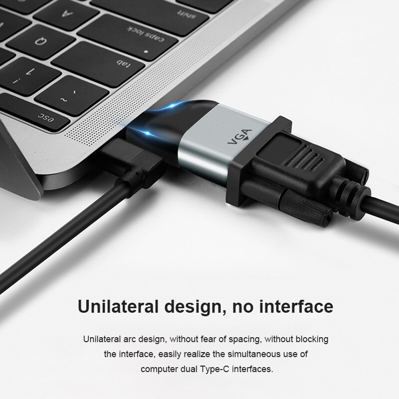Bộ Chuyển Đổi USB C Sang HDMI / Dp / mini Dp / VGA / RJ45 Ethernet / Video Cho MacBook Pro / Air / iPad Pro / Samsung / Huawei