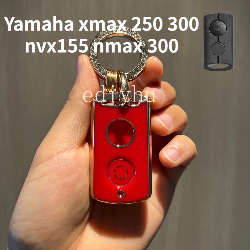 Vỏ TPU Bảo Vệ Chìa Khóa Xe Hơi Yamaha XMAX 2020-2021 Grand firano AEROX Nmax Yamaha NVX NVX155 XMAX 250 300 400 XMAX300 QBIX AEROX JAUNS 2018 2019 2020