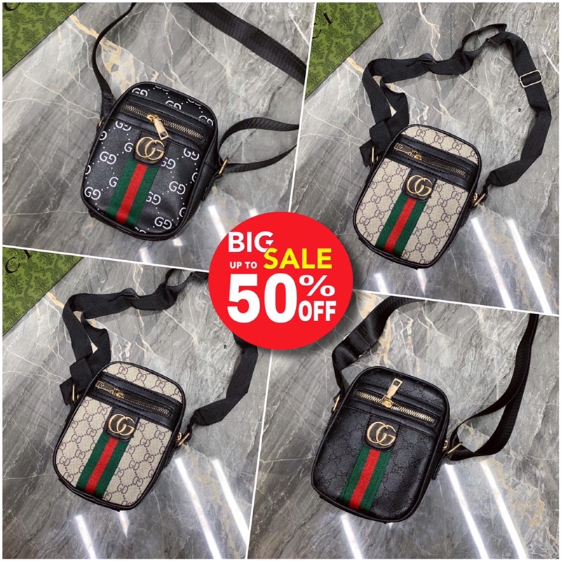 Túi đeo chéo ngực nam gc,Túi chéo da Pu cao cấp