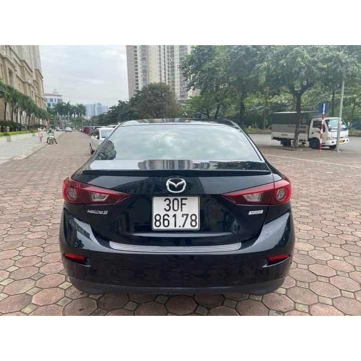 Đuôi gió thể thao, cánh lướt gió Xe Mazda 3 2015 đến 2021 2022 Sedan - Hàng Mộc Chưa Sơn + Tặng kèm keo dính