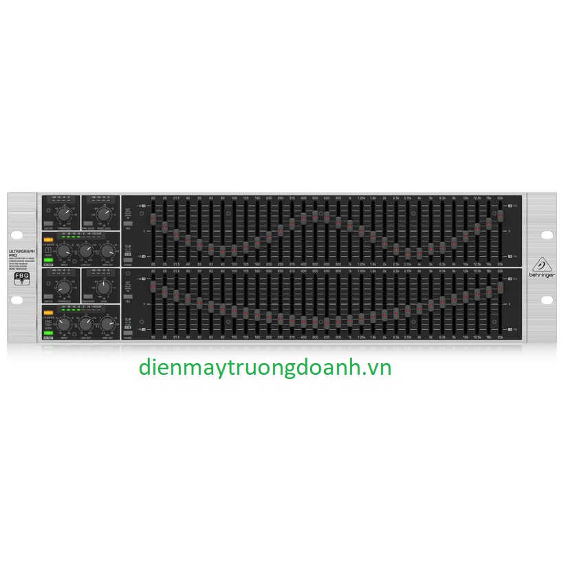 Behringer FBQ6200HD EU Equalizer lọc xì của Đức nhập khẩu chính hãng
