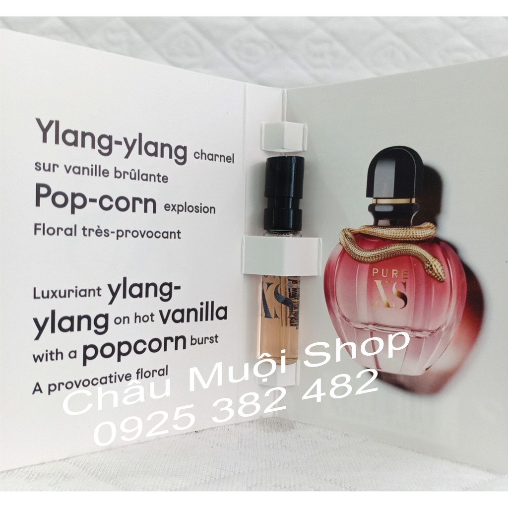 Mẫu Thử Nước Hoa Paco Rabanne Pure XS For Her -1.5ml