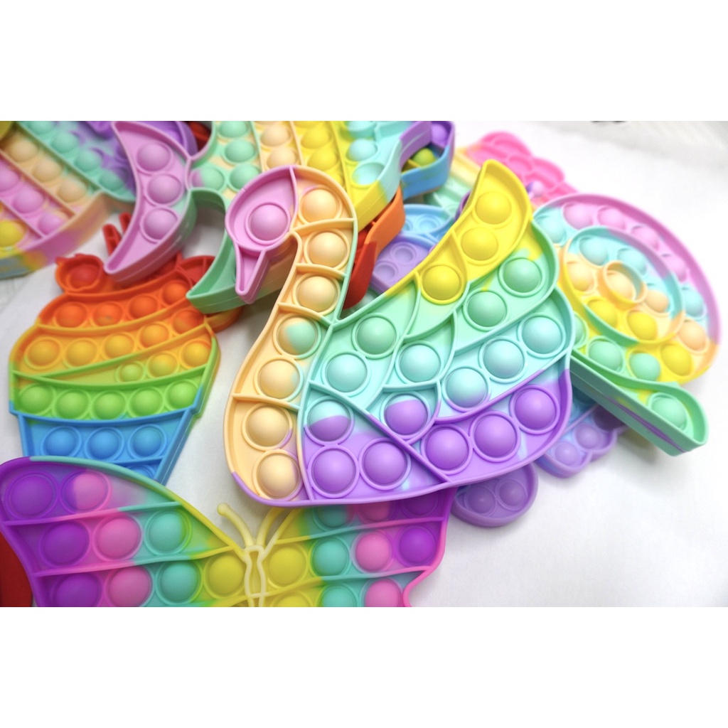 Pop It Fidget Toy Giá Rẻ Đồ Chơi Bóp Bóng Cầm Tay Giúp Giảm Căng Thẳng Hiệu Quả - BỐ KHỦNG LONG