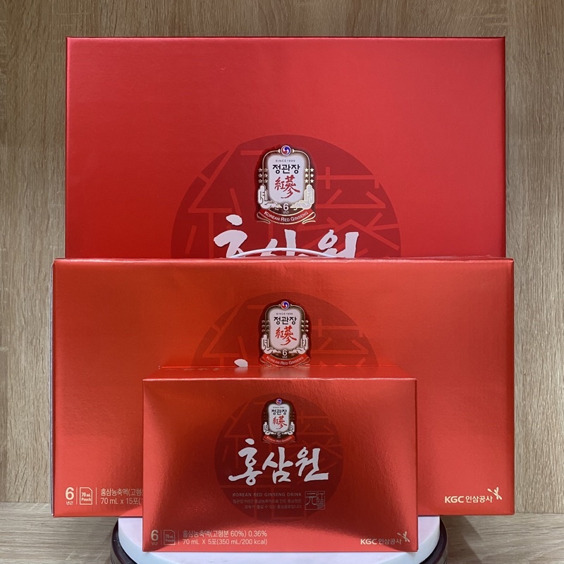 Nước Hồng Sâm Won Kgc Cheong Gwan Jang Chính Hãng Hàn Quốc Hộp 70ml X 30 Gói