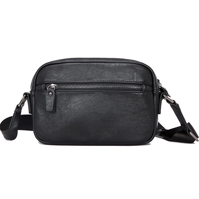 Túi Xách Nam Kay Bag Túi Đeo Chéo Màu Đen Ngầu Street Style Thời Trang Cao Cấp Da PU Chống Thấm Jino Studio