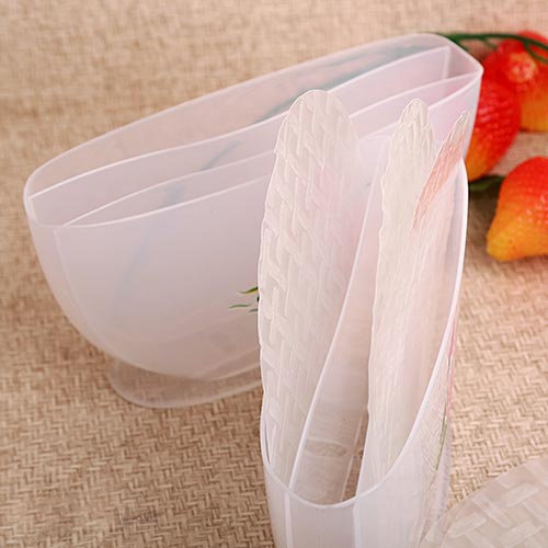 Tô nhúng bánh tráng 3 ngăn nhựa cao cấp kích thước : 23cm x 12cm x 6.8cm