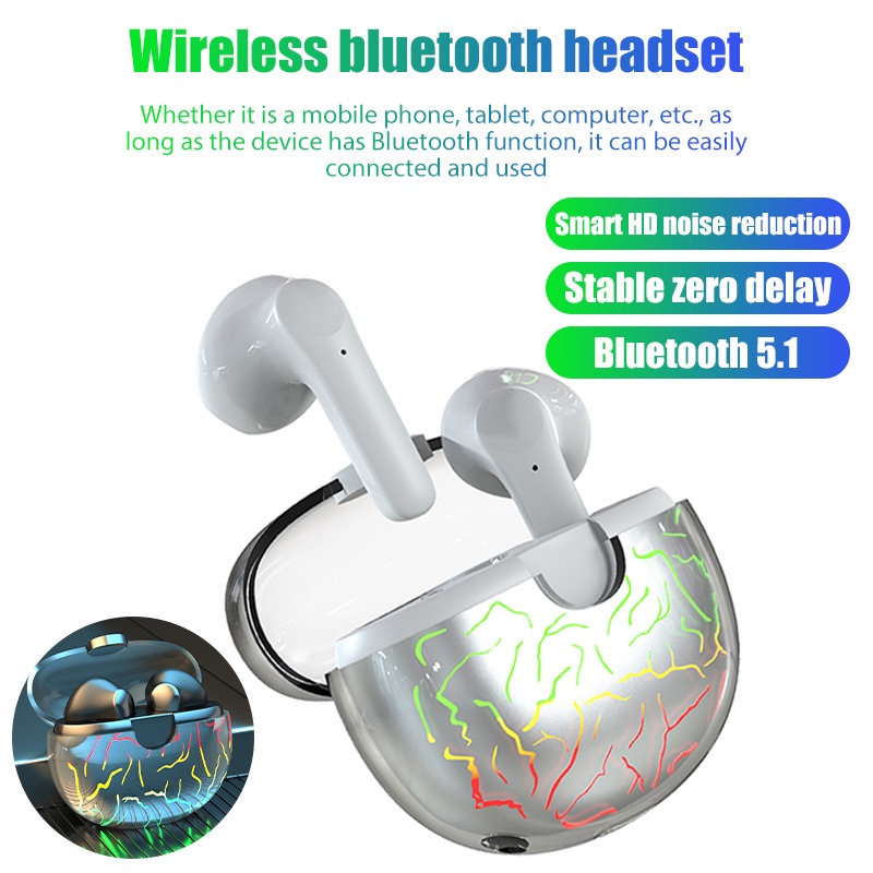 Tai nghe Vitog bluetooth không dây tws 5.1 chống nước cảm ứng thông minh chất lượng cao