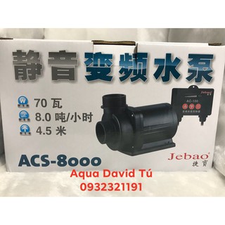 (Siêu Rẻ) Máy bơm Jebao ACS 6,5k-8k-10k có điều khiển cho bể cá cảnh