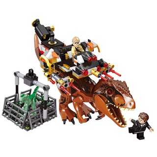 Lắp ráp công viên khủng long DINOSAUR WORLD QL1711 - 312 chi tiết