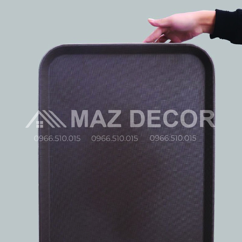 [SỈ] KHAY PHỤC VỤ BƯNG BÊ ĐỒ CHỮ NHẬT CHỐNG TRƠN CÁC CỠ DÀY DẶN ĐẸP GIÁ RẺ