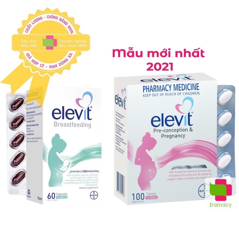 Vitamin tổng hợp Elevit bầu và bú
