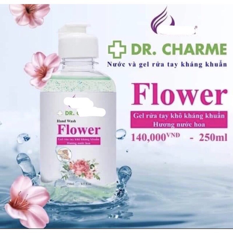 nước rửa tay khô 250ml hương nước hoa(hàng công ty)