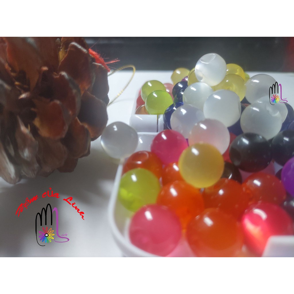 Gói 5 hạt Cúc (khuy) - ngọc trai