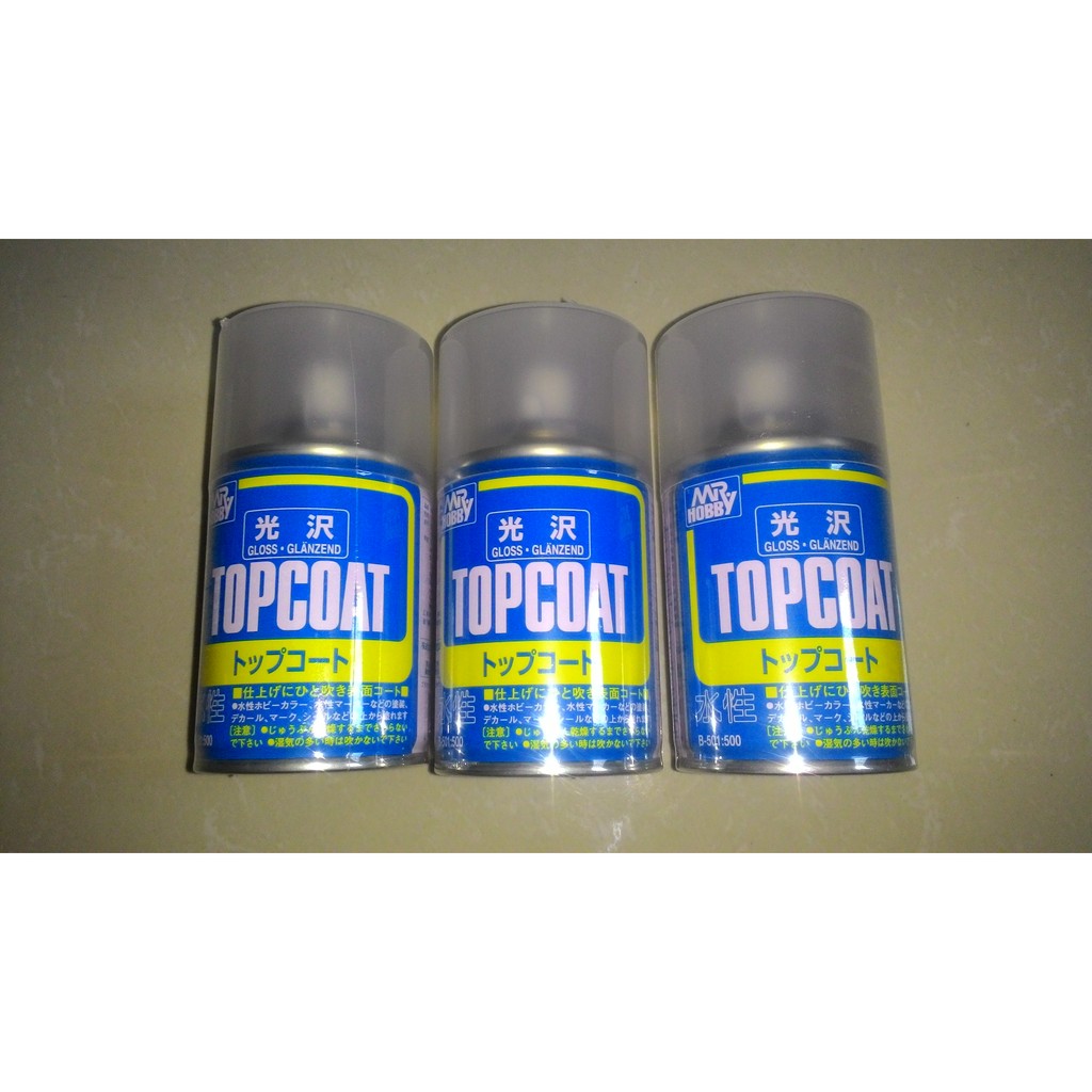 Dụng cụ sơn phủ Mr Hobby Topcoat Gloss B 501
