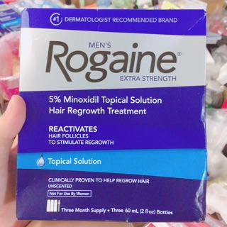 Gel mọc tóc dành cho nam Men's Rogaine Extra Strength