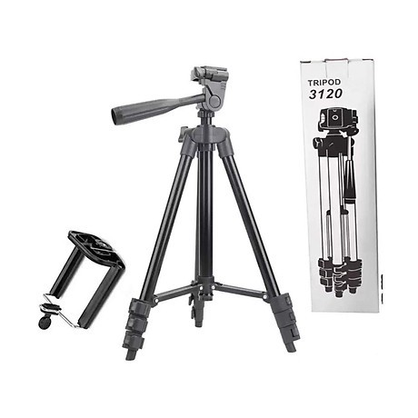 Tripod 3 chân TF-3120 đỡ máy chiếu, máy ảnh, điện thoại+moren