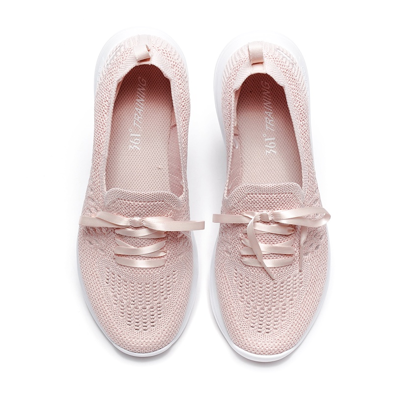 361 Degrees Women Mesh Training Shoes Lightweight Breathable Simple Wild Sports Casual For Girls 582024412