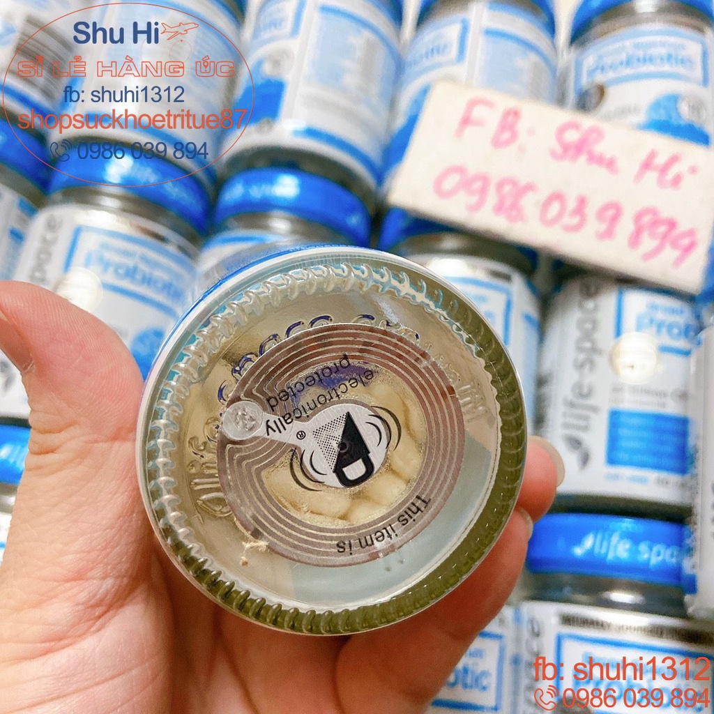 Men vi sinh người lớn úc life space broad spectrum probiotic 40 viên, 60 viên, double strength, triple strength 20 viên
