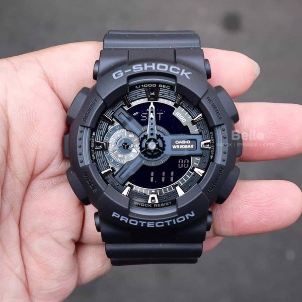 Đồng hồ nam nữ G-Shock GA-110BDR-1A Full phụ kiện , Đồng hồ thể thao nam