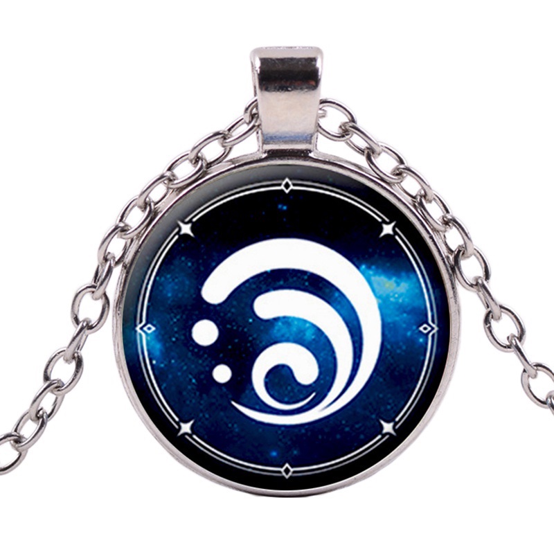 Vòng Cổ Choker Cosplay Game Genshin Impact Eye of God Cho Nam Và Nữ