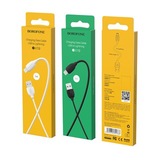 Cáp dữ liệu - Cáp sạc Borofone BX19 cho iphone | android | type C