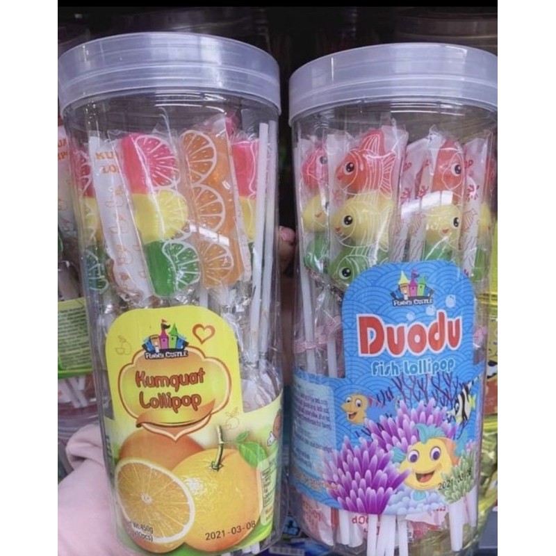 kẹo mút trái cây thái lan