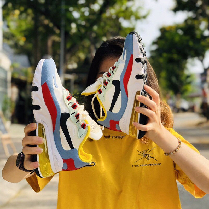 [XẢ HÀNG BÁN LỖ] Giày Sneaker M2K React nam giày thể thao nam nhiều màu