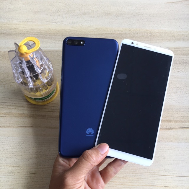 Combo Bộ Vỏ + Màn Hình Huawei Y7 Pro Zin Hàng Cao Cấp (Tặng bộ vít đa năng)