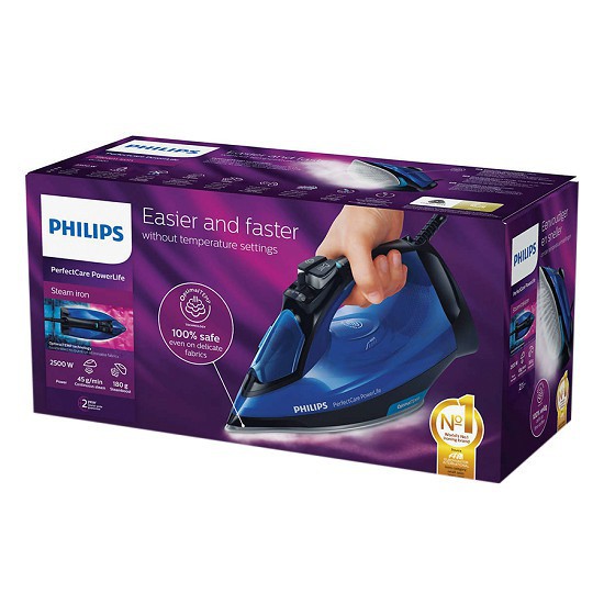 Bàn Ủi Hơi Nước Philips GC3920 (2500W) - Hàng chính hãng