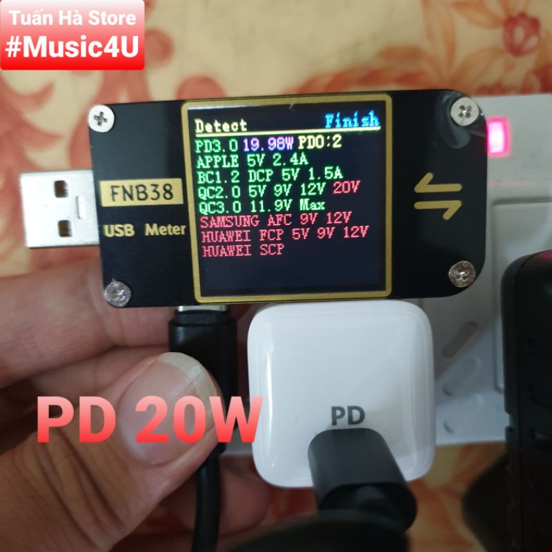 Sạc nhanh Anker Nano PD 20W USB C A2633 A2634 Tuấn Hà Store