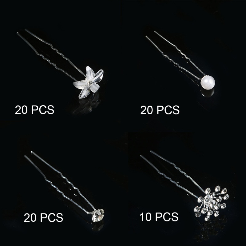 70 Trâm Cài Tóc Chữ U Phụ Kiện Cho Cô Dâu Ngày Cưới YOUYO