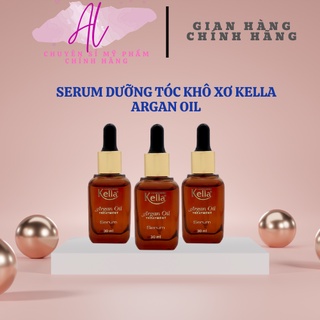 {2026}SẺUM ARGANOIL- tinh dầu dưỡng tóc KELLA Argan Oil 30ml, cung cấp dưỡng chất phục hồi tóc HƯ TỔN-Chính hãng,
