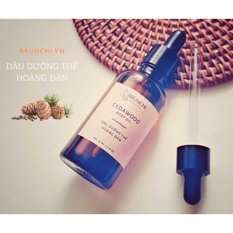 Dầu dưỡng thể Hoàng đàn 50ml Brunchi