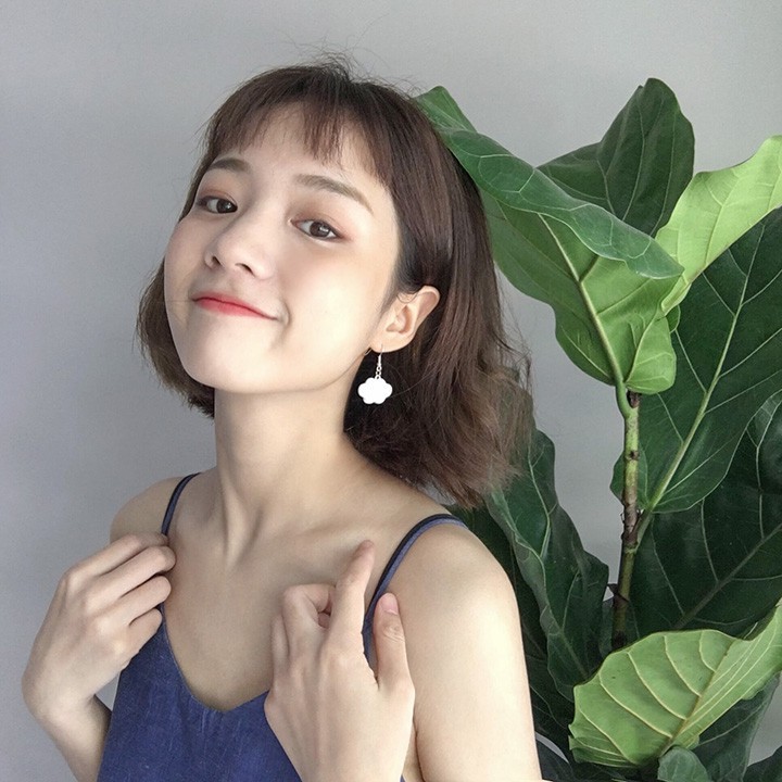 Bông Tai Hình Đám Mây Dễ Thương Hợp Thời Trang A314