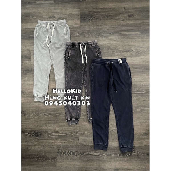 Q25 - Quần nỉ da cá giả jean Noissue