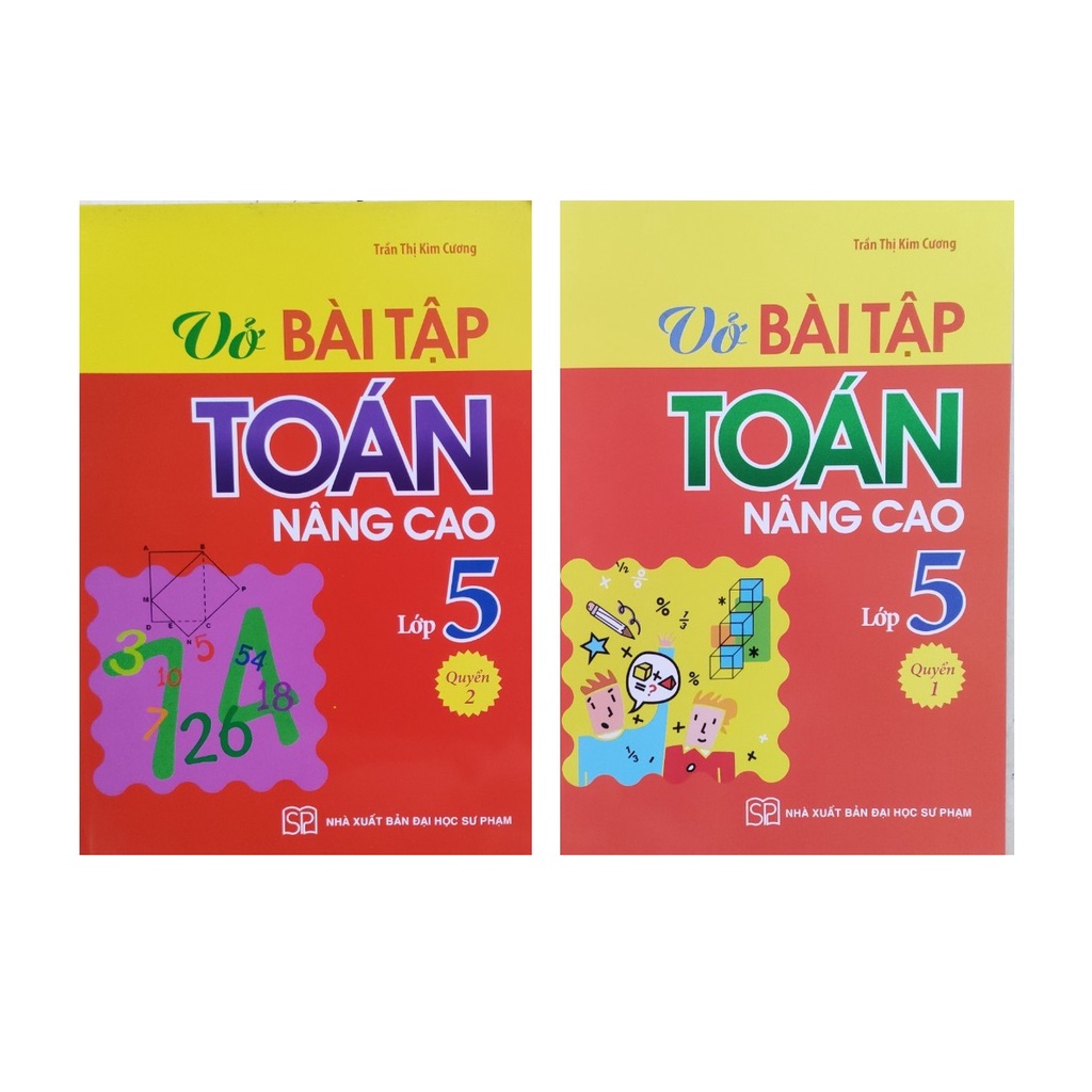 Sách - Vở Bài Tập Toán Nâng Cao Lớp 4 (2 Quyển)