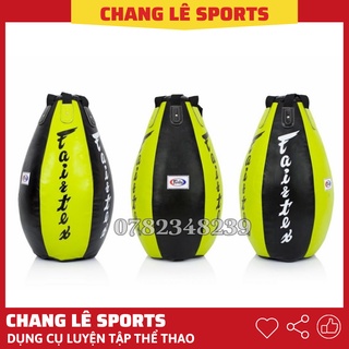 Vỏ bao cát hình quả lê fairtex hàng cao cấp dùng tập boxing, muay thai, kick-boxing