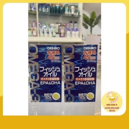 Hàng Chính Hãng  Hàng Chính Hãng  Dầu cá Omega 3 Orihiro Fish Oil Nhật Bản Định Giang JP Giá Rẻ Vô Địch