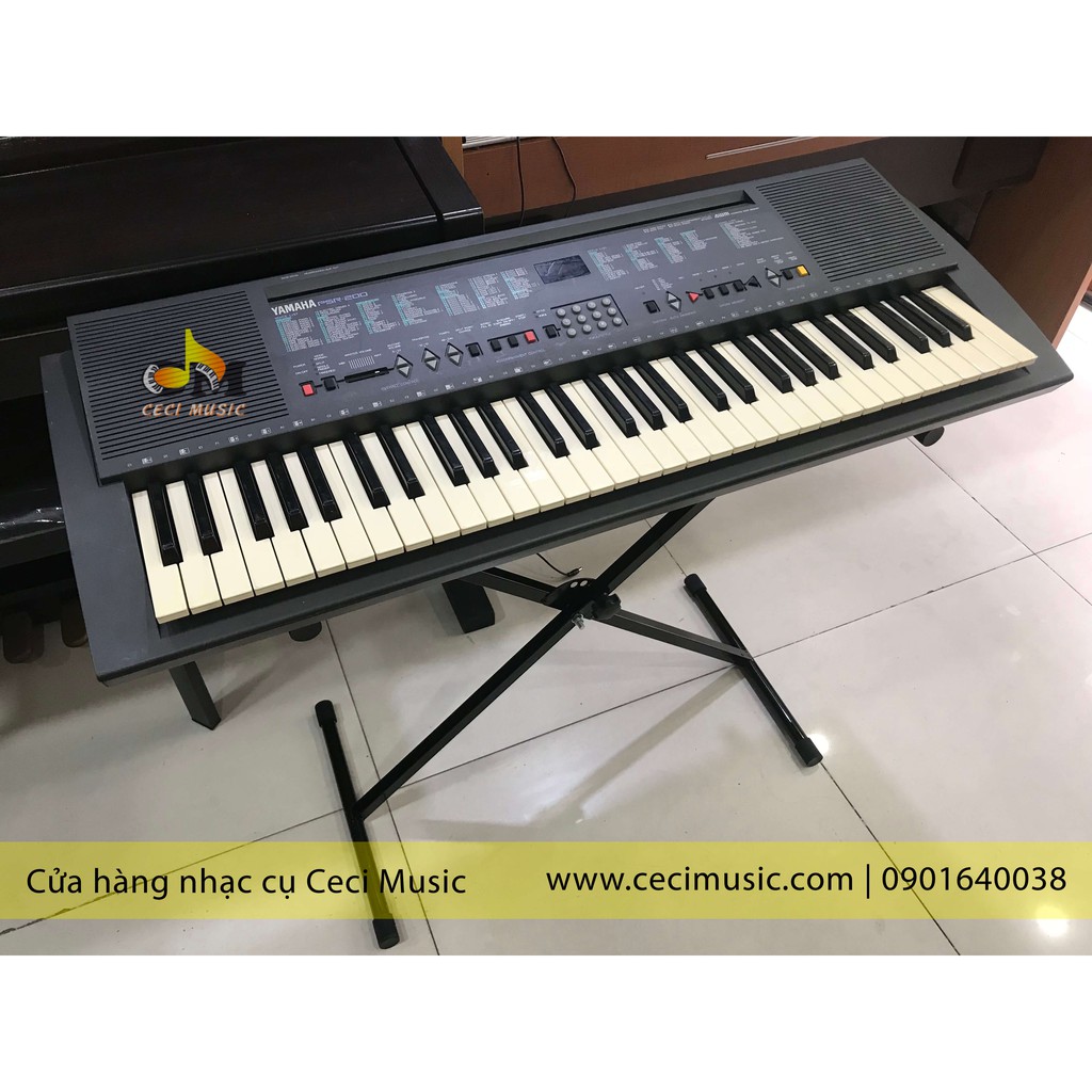 Combo Full Phụ Kiện Đàn Organ Yamaha PSR200 61 phím,  like new 90%, bảo hành 3 tháng.Hàng nội địa Nhật